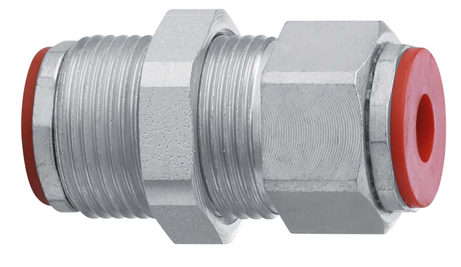 CEJN - Straight bulkhead WEO PLUG-IN: 3/8", CONNECTION: M26 x 1.5 - Part number C148130646