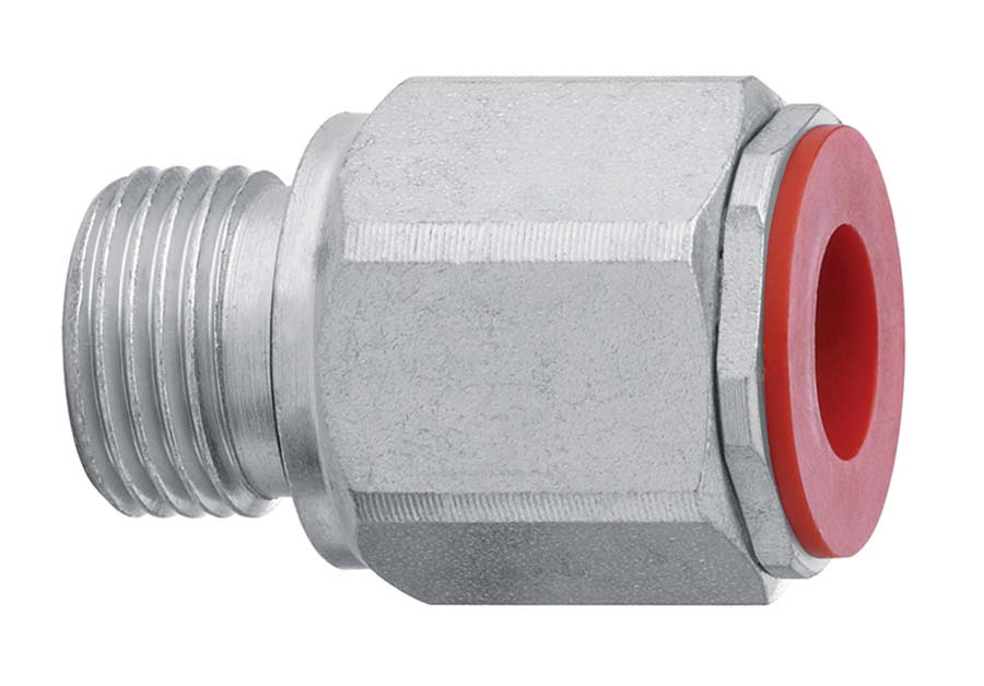 CEJN - Straight external G-thread WEO PLUG-IN: 3/8", CONNECTION: 3/8" BSPP, COUPLING ORIFICE SIZE: 13 mm - Part number C148300606