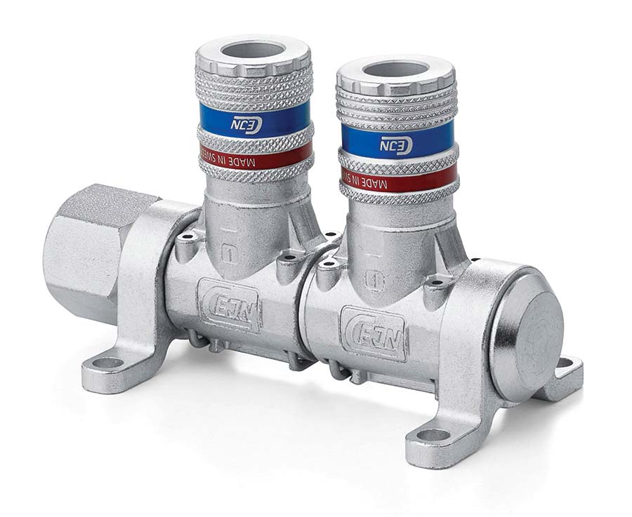 CEJN Multi-Mount - Esafe Series 320 Connection: 1/2" BSPNo. Of Outlets: 1" - Part number C199029201