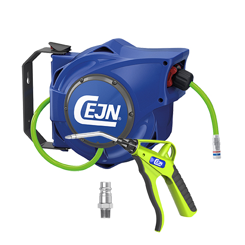 CEJN - Hi-Vis Hose Reel, Blow Gun, Coupling & Nipple Set CEJN 209 Hi-vis Hose Reel & Blow Gun Set - Part number C199112098