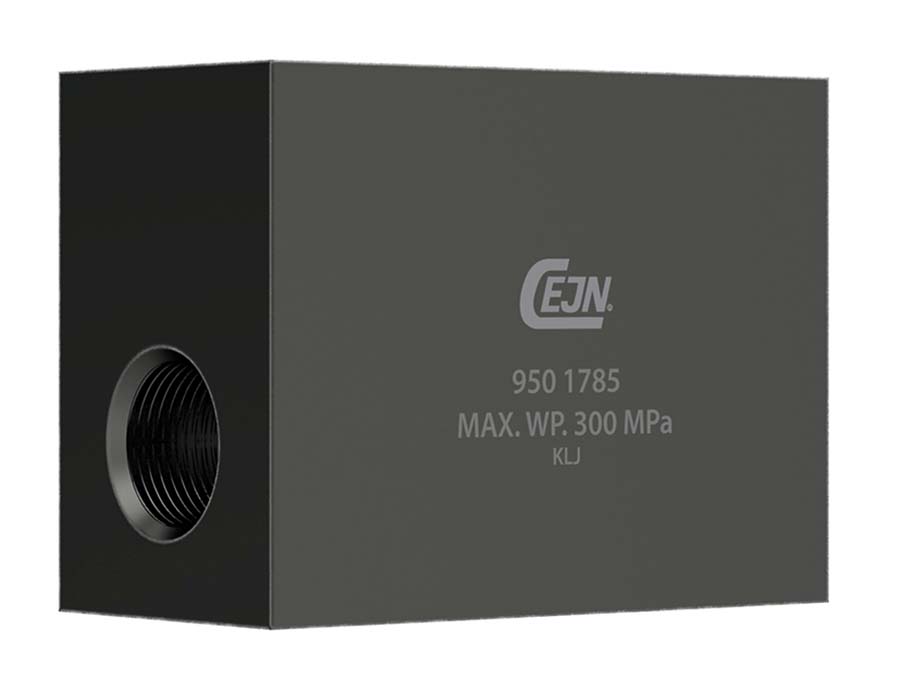CEJN - CEJN Series 950 – 3-way female thread CONNECTION: 1/4" BSPP - Part number C199501785