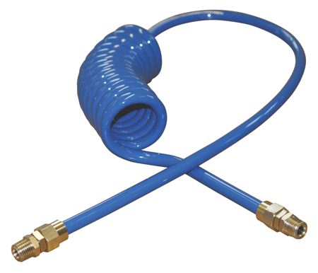 CEJN - CEJN PUR Hose Kits – Blue – Spiral Hose with BSPT Swivel Adaptors . - Part number C199589346