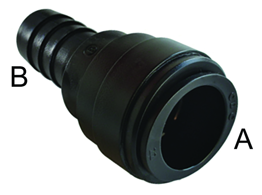 CDC - HRST-G BSPP Swivel Run Tee . - Part number CDHRST08G03