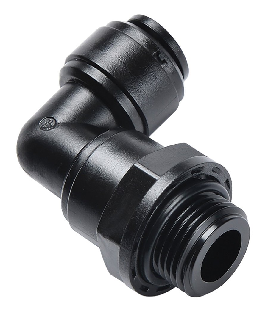 CDC - HRPL-G BSPP Swivel Elbow . - Part number CDHRPL10G04