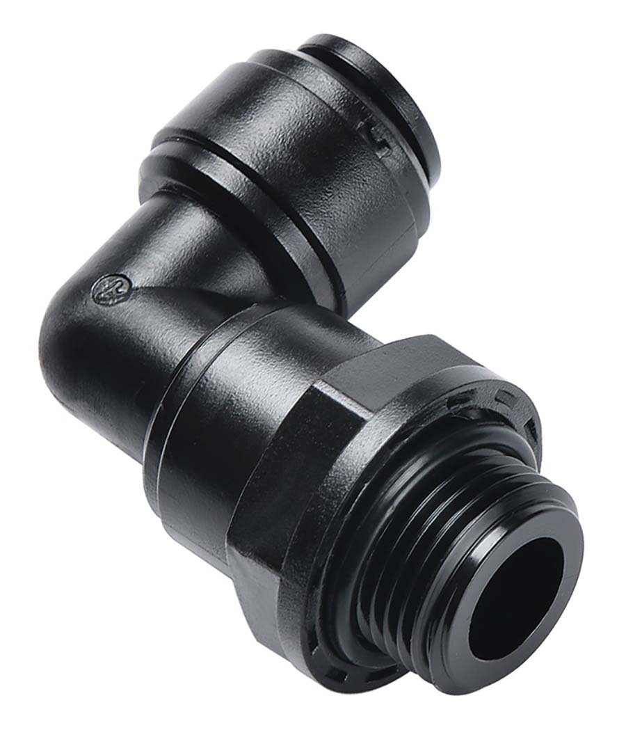 CDC - HRPL-G BSPP Swivel Elbow . - Part number CDHRPL08G01