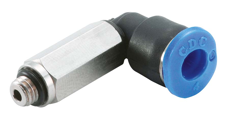 CDC - PLL-C Swivel Rotating Extended Male Elbow - Part number CDPLL-C03M3