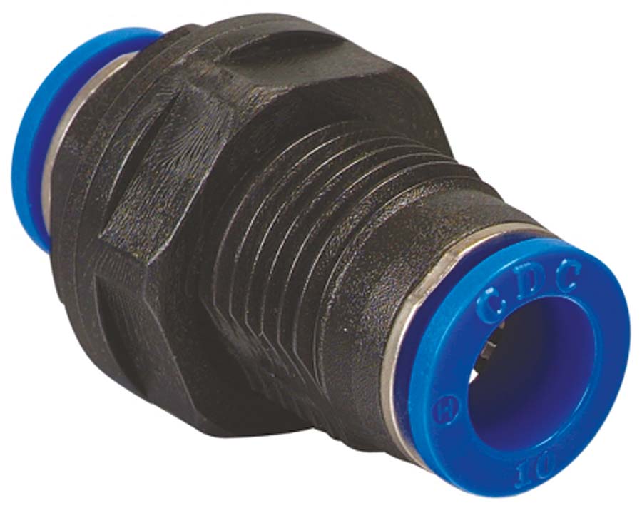 CDC - PMP Bulkhead Union - Part number CDPMP12N
