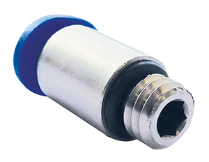 CDC - POC Metric Male Straight Round - Part number CDPOC04M5N