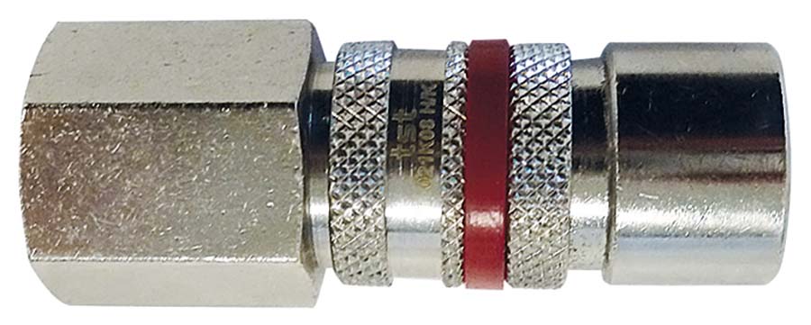 PARKAIR - CP21 Series - Female Thread Female Thread: 1/4" BSPP - Brown - Part number CP21-DG313N