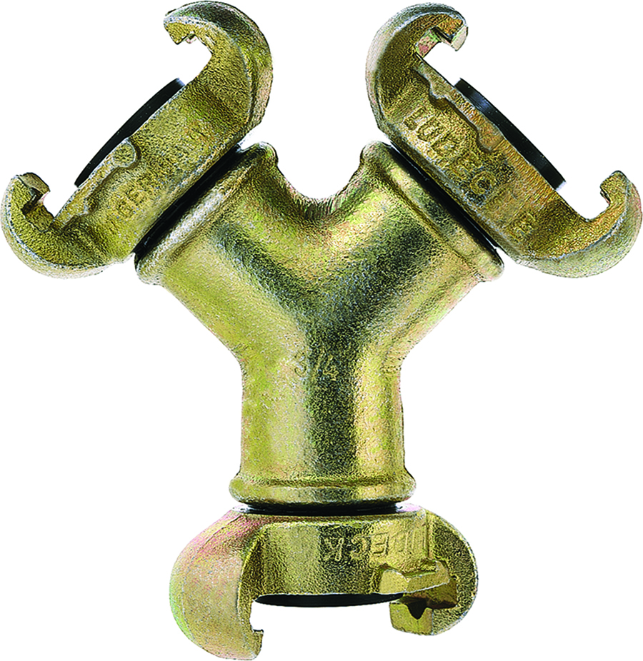 LÜDECKE - Three Way Claw Couplings - Part number DWSG 34