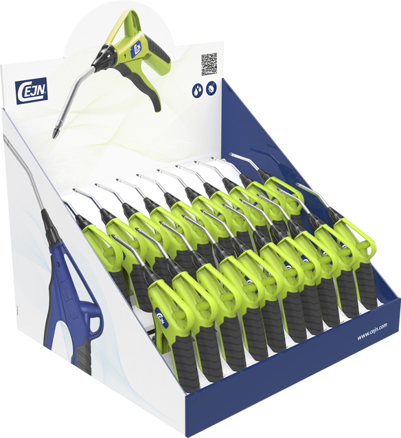 CEJN - Blow Gun Display Stand CEJN 209 hi-vis 20 blow gun counter stand - Part number C112099901
