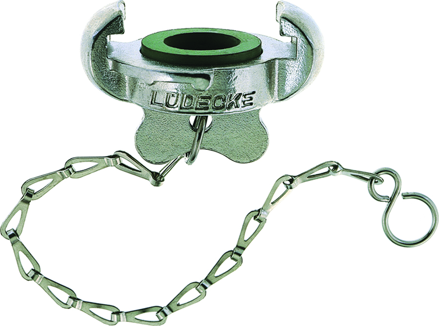 LÜDECKE - Blank End Claw Couplings - Part number EKM V