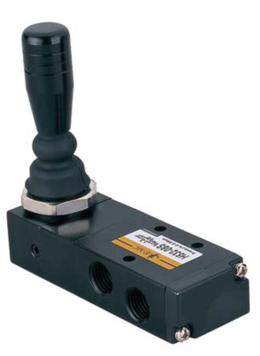 5/3 Lever / Lever / Lever - Detented - Centres Closed Function: 5/3 Port Size: 1/2"" - Part number EM-H534C-15