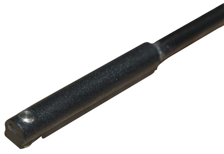 E.MC - HX-07 Magnetic Switch - For use with SQ, SGM & EXH Series Standard 2 wire reed switch. Normally open. Operating votage 5-240 V DC/AC. Red LED indicator. 1 m cable. IP67 rated. - Part number EM-HX-07R