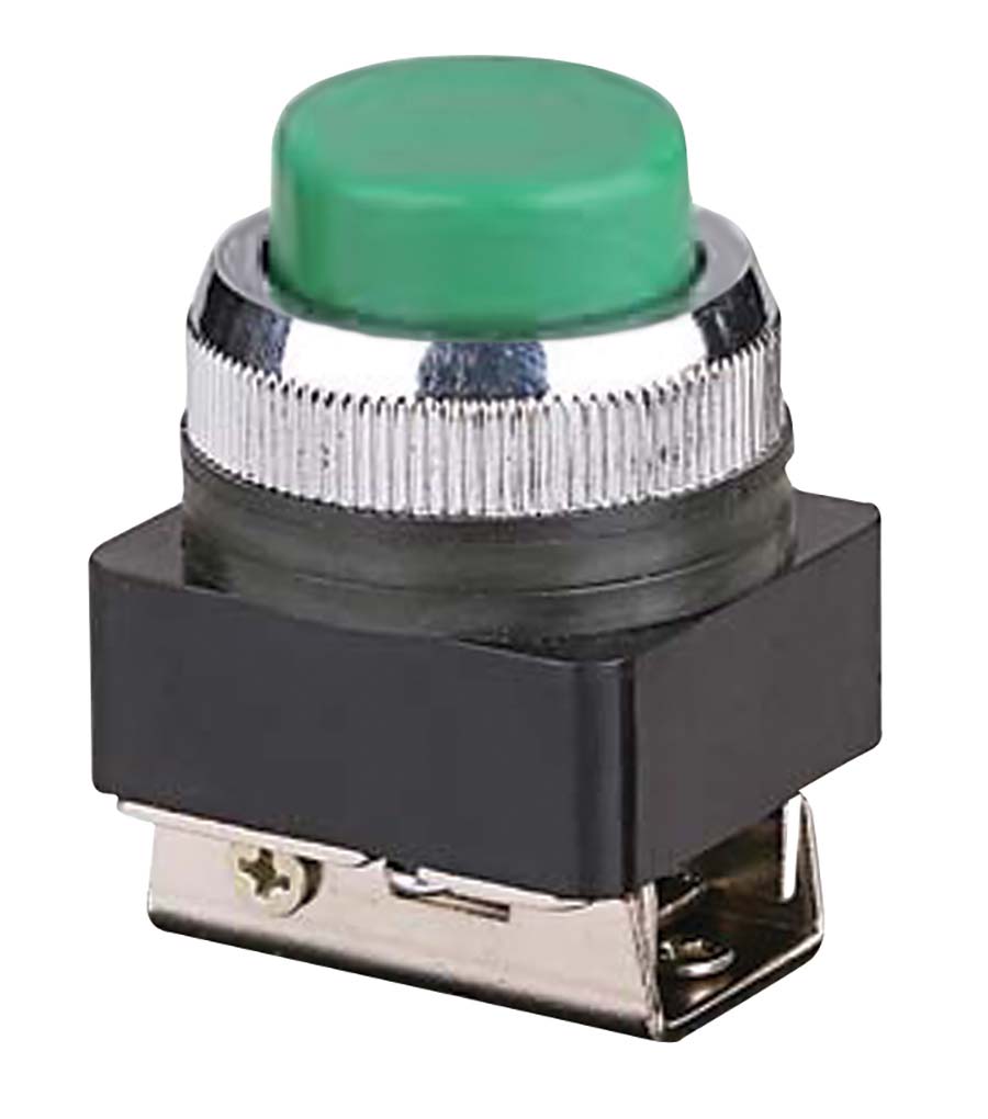 E.MC - Push Button Raised S4 Valve Head To Suit: M32, M52 & MV33 Valves - Part number EM-M32-06S4G-P01