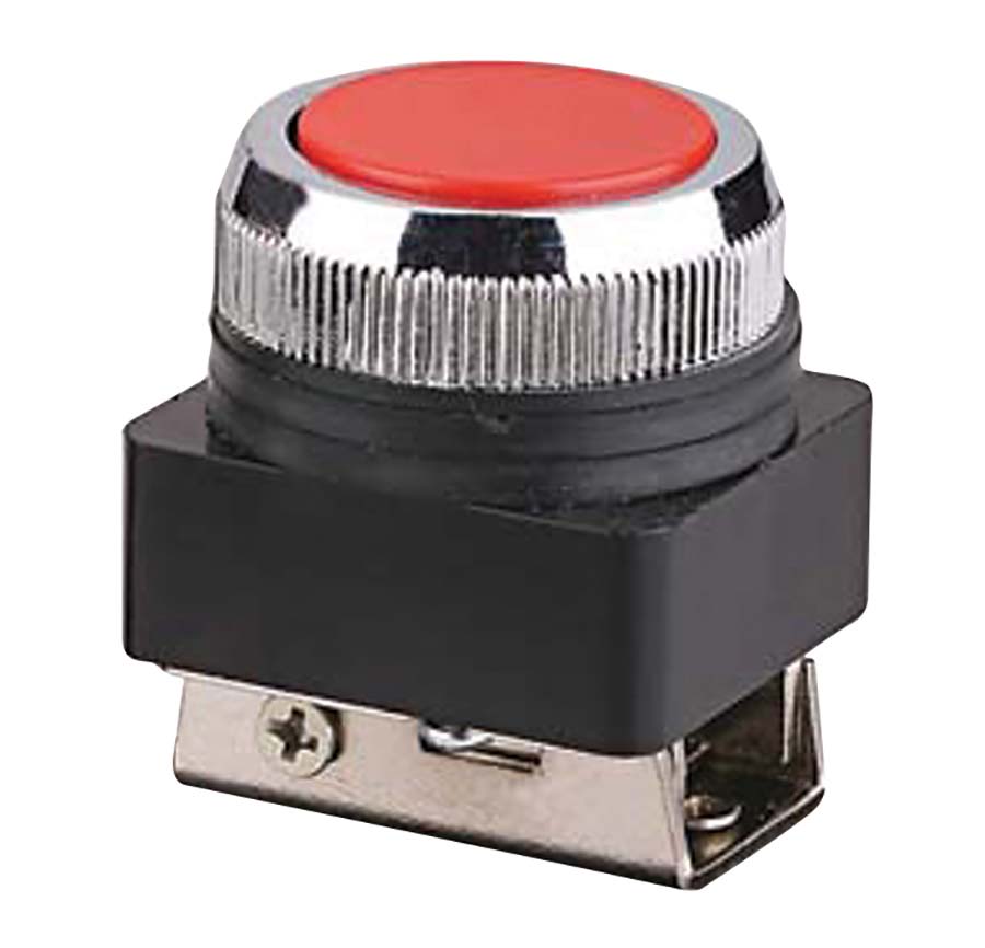 E.MC - Push Button Shrouded S5 Valve Head To Suit: M32, M52 & MV34 Valves - Part number EM-M32-06S5R-P01