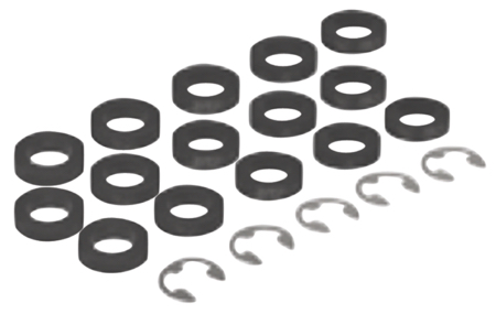 FASTEST - Bulk Seal Set - 5 Replacement Seals - Part number FASFIB551