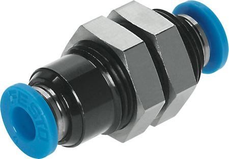 FESTO - QSS Bulkhead Connector (Sold in Qtys of 10) - Part number FES153159