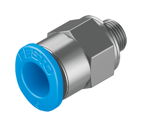 FESTO - QSM- Straight Metric Male With External hex (Sold in Qtys of 10) - Part number FES153306