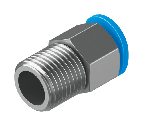FESTO - QSM – Straight BSPT Male With External Hex (Sold in Qtys of 10) - Part number FES153307