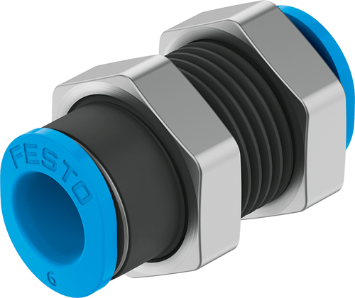 FESTO - QSMS - Bulkhead Connector (Sold in Qtys of 10) - Part number FES153375