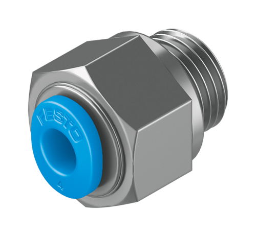 FESTO - QSM - Mini Hex Male Stud (Sold in Qtys of 10) - Part number FES186265
