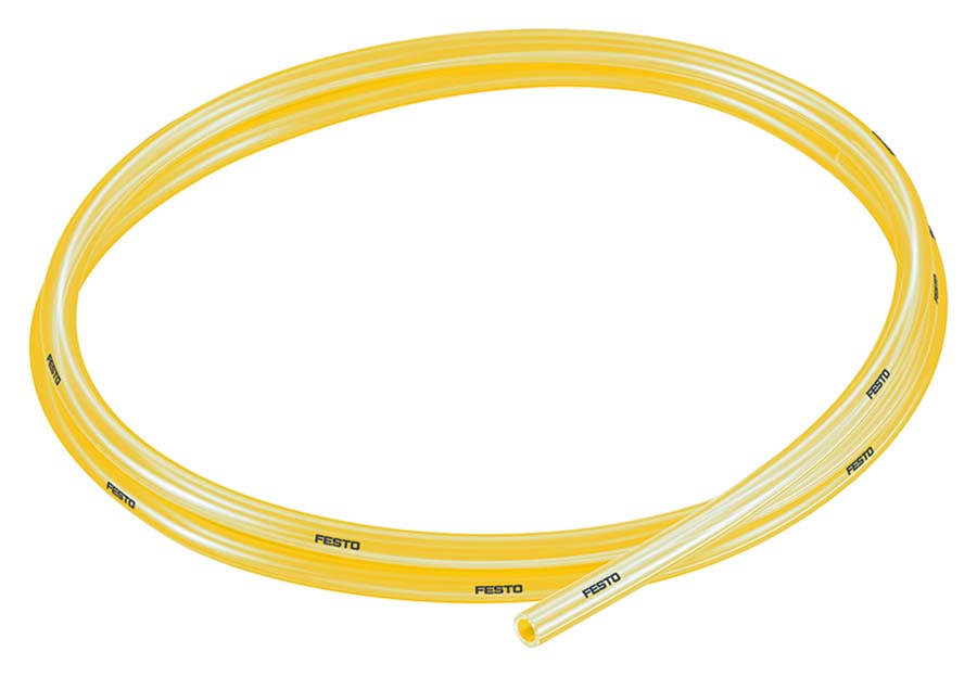 FESTO - PUN-H Polyurethane Hydrolysis Resistant – Translucent Yellow . - Part number FES8048679