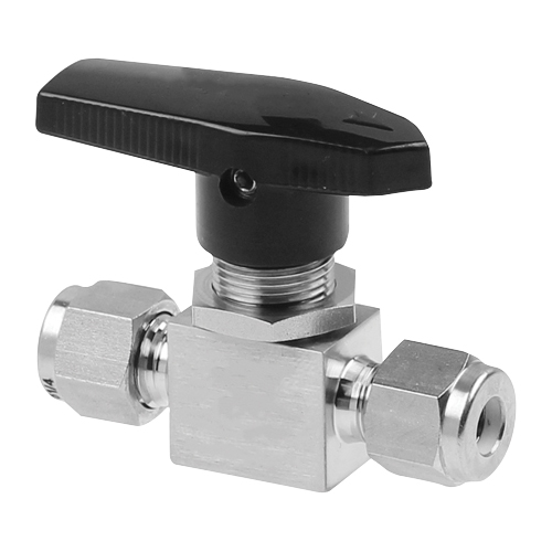 Compression Ball Valves - Metric - High Pressure Size Od: 3 mm Pressure: 3000 Psi - Part number FK-BOSSML302