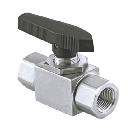 Female NPT Ball Valves - 2 Port - Imperial Female: 1/4" Npt Pressure: 1500 Psi" - Part number FK-BVSSFNS406