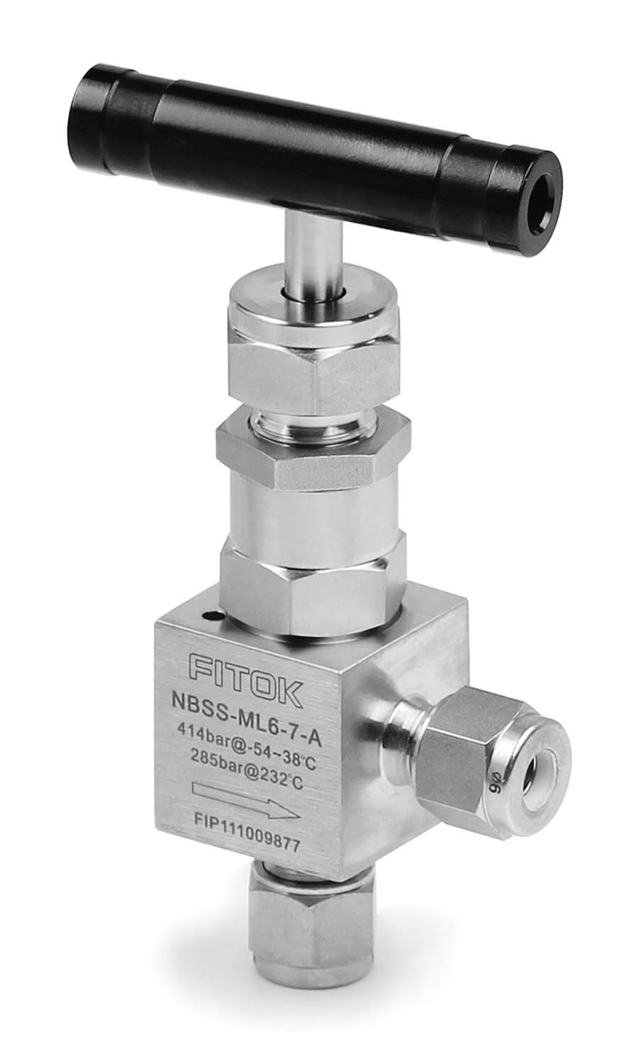 PARKAIR - Angle Pattern - 6000 psi Size Od: 16 mm Pressure: 6000 Psi - Part number FK-NBSSML169RYA