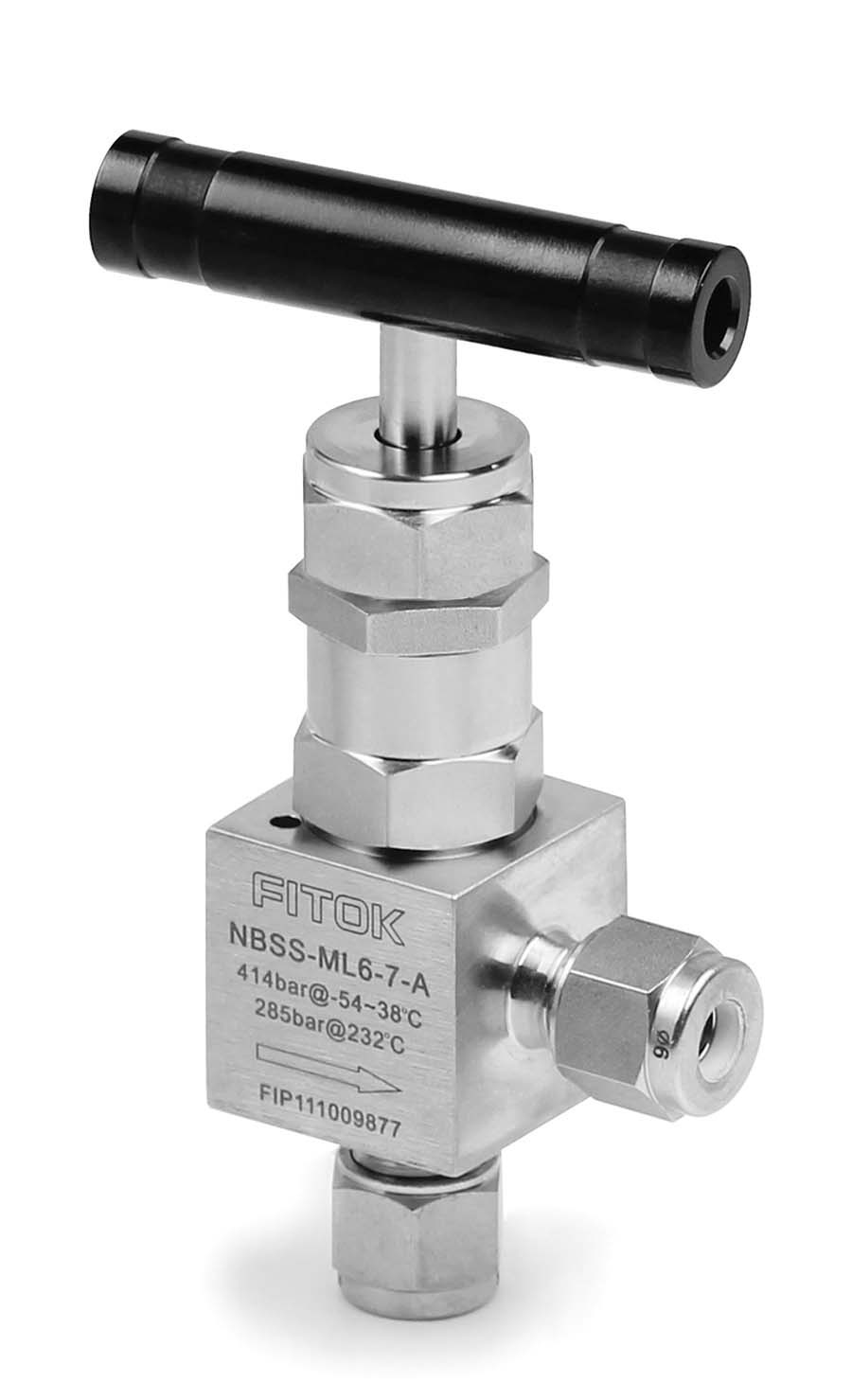 PARKAIR - Angle Pattern - 3000 psi Size Od: 3 mm Pressure: 3000 Psi - Part number FK-NGSSML35RYA