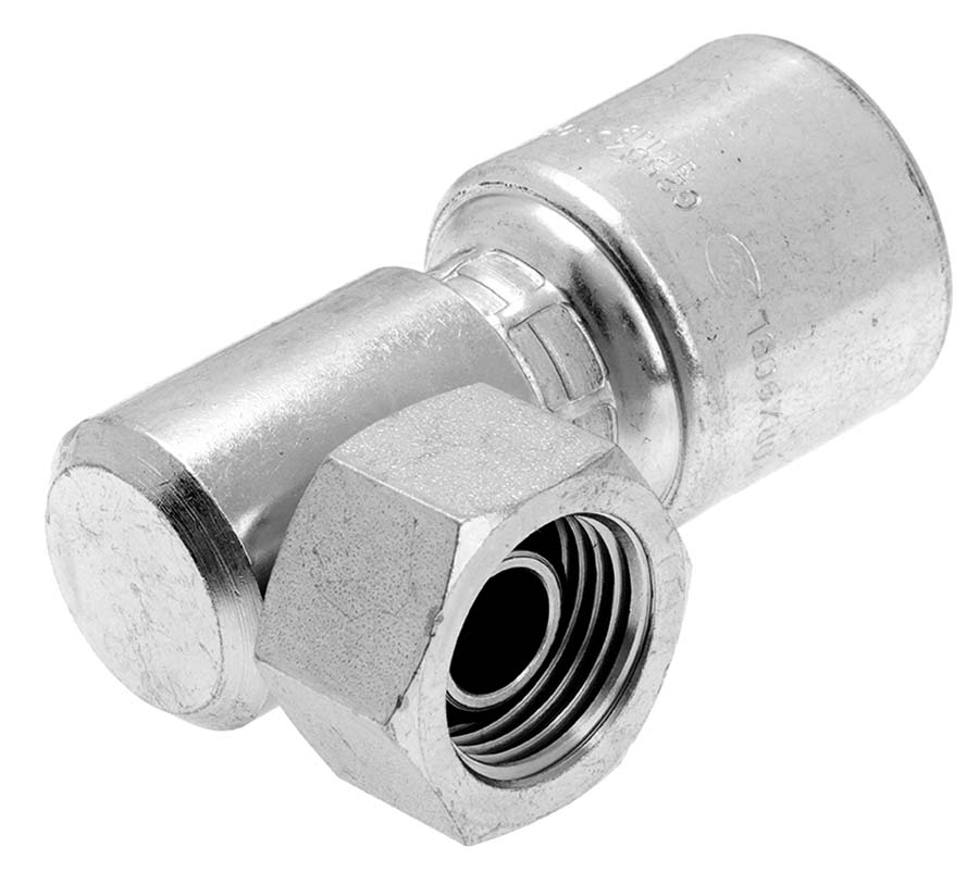 EXITFLEX - 90Â° Swivel Block Elbow - BSPP Female with O-Ring Seal . - Part number G316G16FB9B