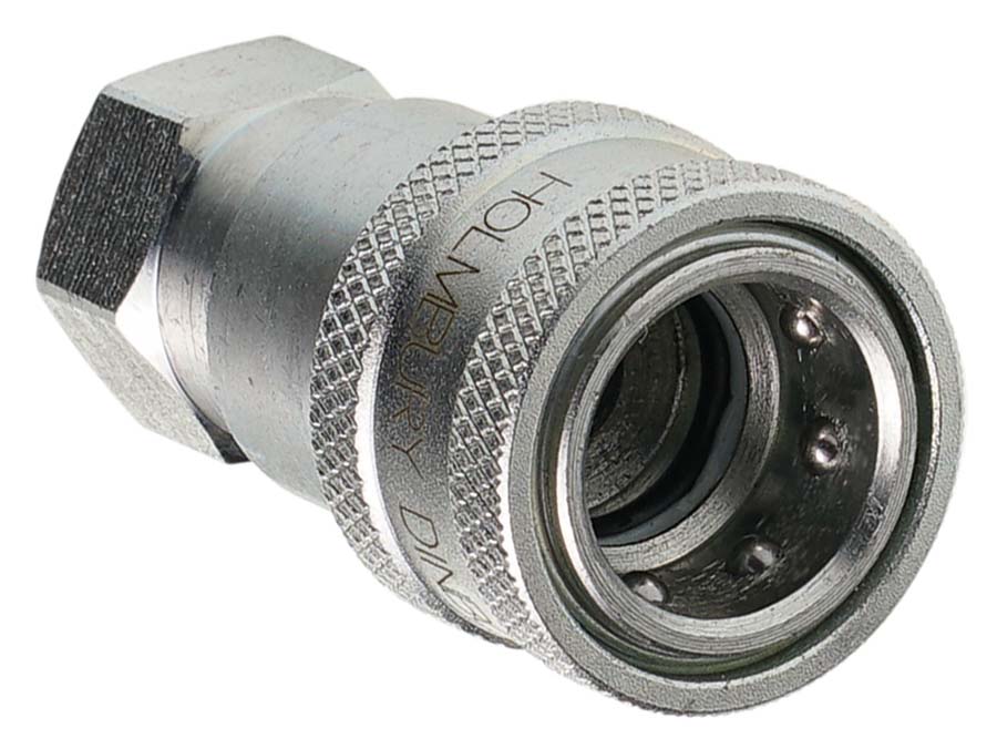HOLMBURY - Couplings - Female Half - DIN B Series - Part number HO-DINB-10-F-06G