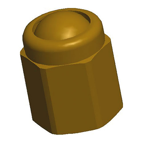 HUMPHREY - Ball Actuator for TAC Valves TAC  Miniature Push Button Valve Operator - Part number HU-34B