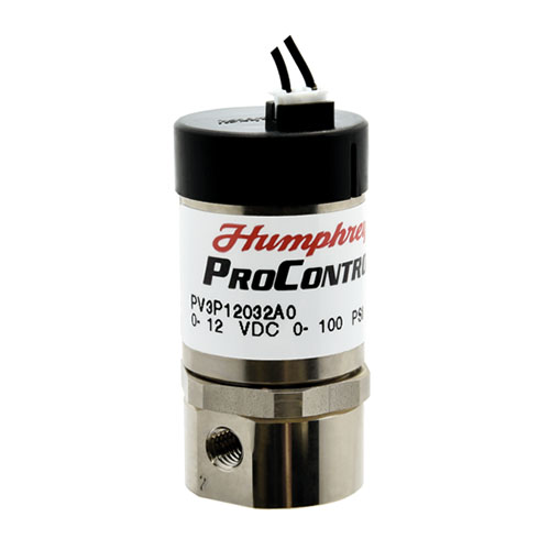 HUMPHREY - Miniature Proportional Solenoid Valves PV Series ProControl Proportionate Solenoid Valve - Part number HU-PV3P12032A0