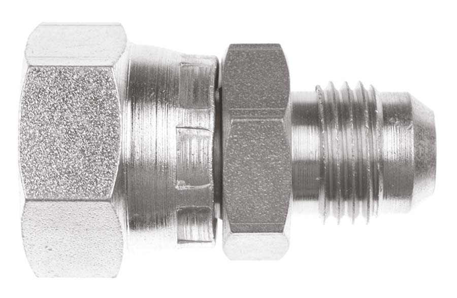 BSPP Swivel 60° Coned Blanking Cap Hydraulic Adaptor Sizes 1/8" to 2" 