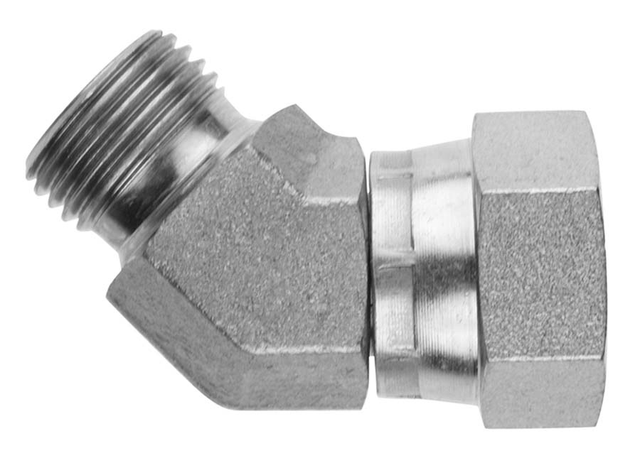 Burnett & Hillman Hydraulic BSP Male x SAE Fixed Female Extended Adaptor4-44 