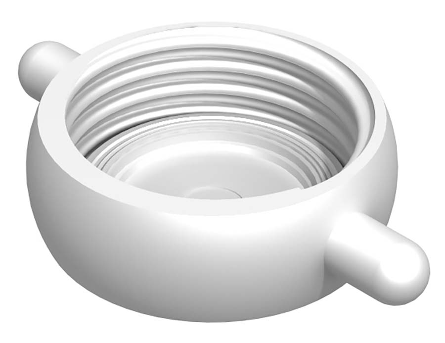 PARKAIR - Lugged Polypropylene Fittings Part LUDC . - Part number IBC-LCUG/30P/025