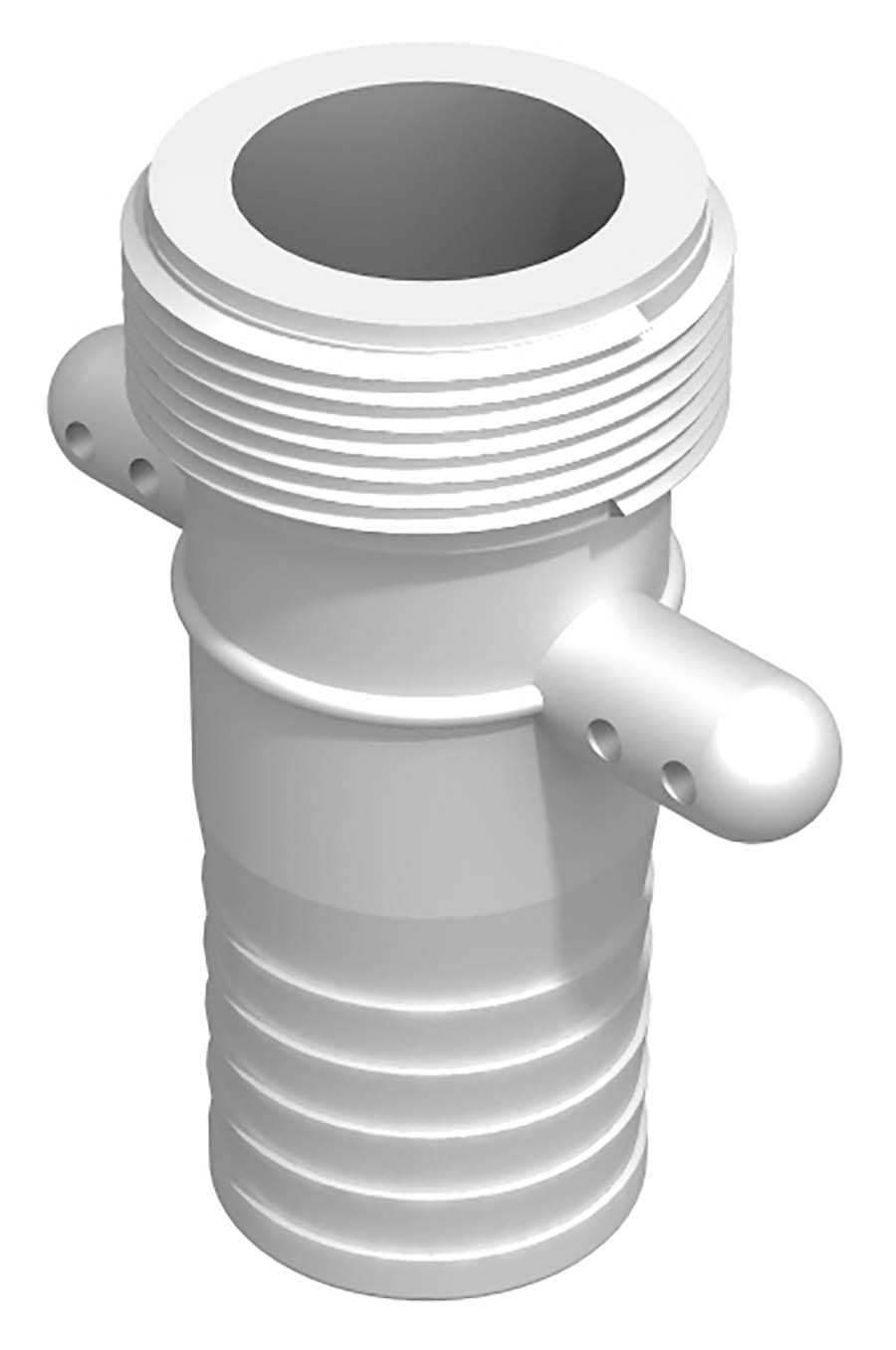 PARKAIR - Male Thread Lugged X Hosetail - Part number IBC-LMB/40S/025