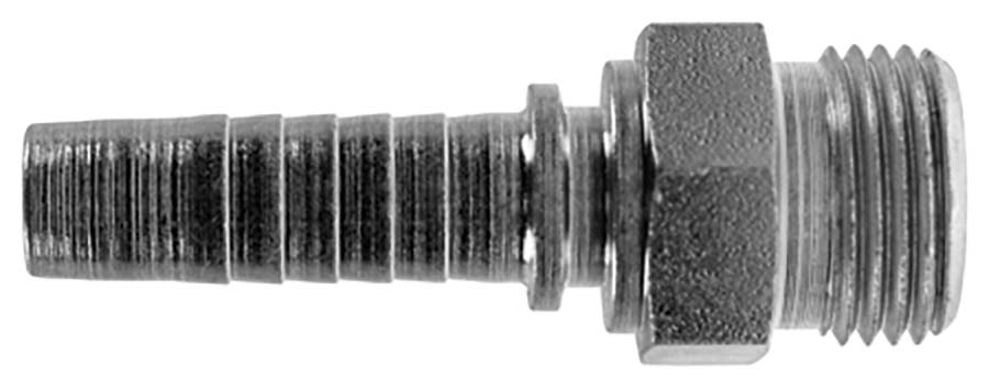INTERPUMP - Straight 24Â° Cone - Metric Male - Part number IP-0500-04-14