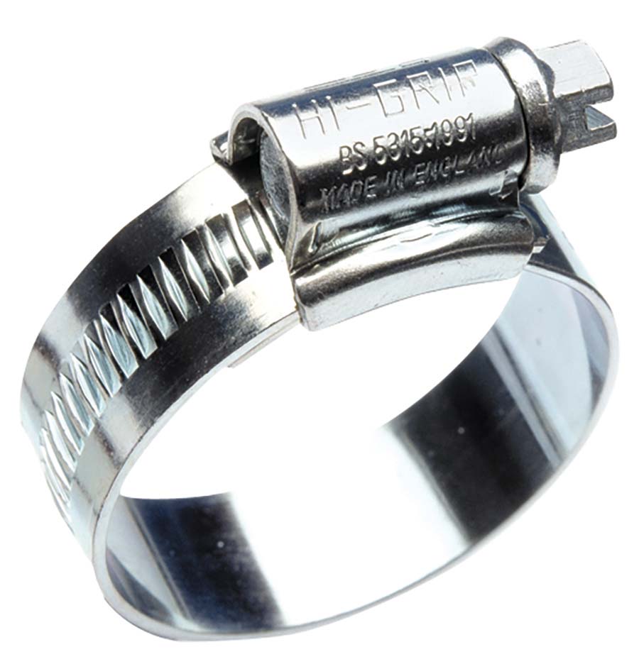 JCS - JCS Worm Drive Hose Clips - Part number JCS-HGZ160BP