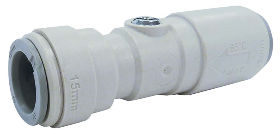 JOHN GUEST - Plastic Service Valve - Part number JG15SV