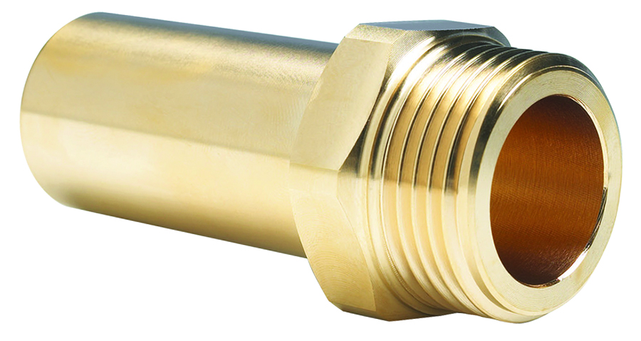 JOHN GUEST - Male Brass Stem Adaptor Male BSPT / BSPP . - Part number JGMM051504N