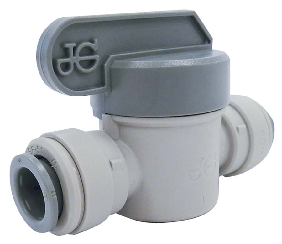 JOHN GUEST - Shut-off Valve Long Handle - Part number JGPISV0412S