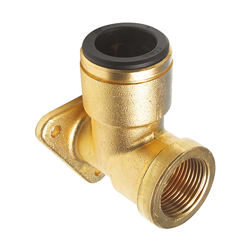 JOHN GUEST - Brass Wingback Elbow - Part number JGPM22WB