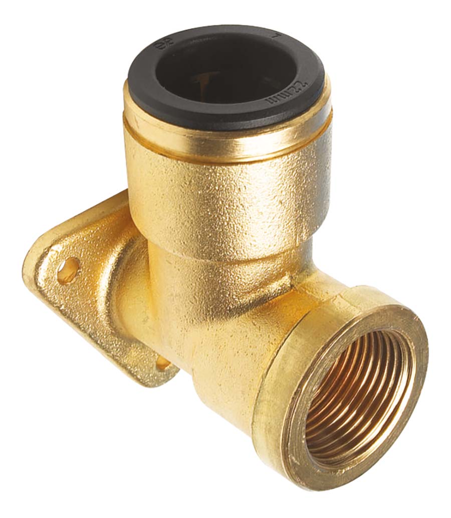 JOHN GUEST - Brass Wingback Elbow - Part number JGPM15WB