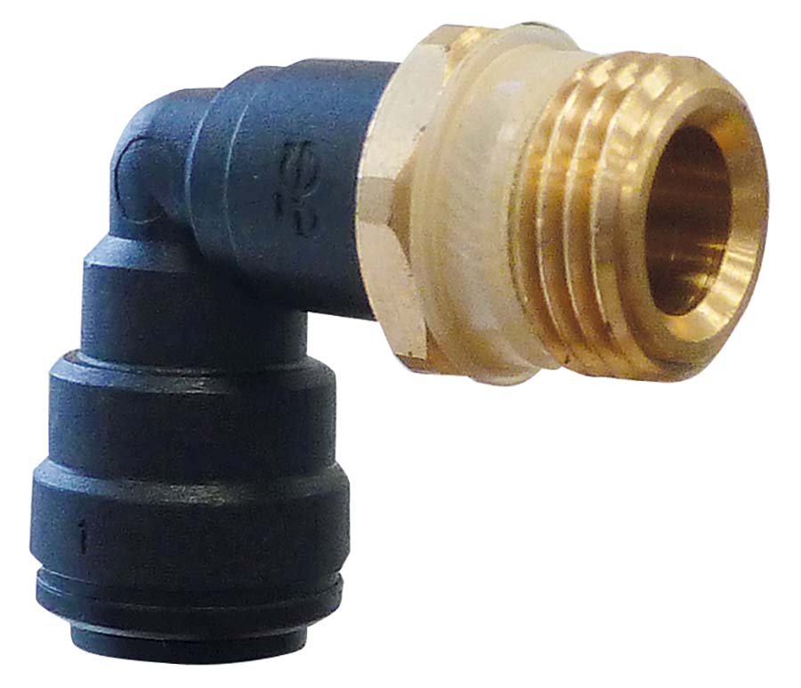JOHN GUEST - Swivel Elbow  C/W Integral Seal - Part number JGRM090611