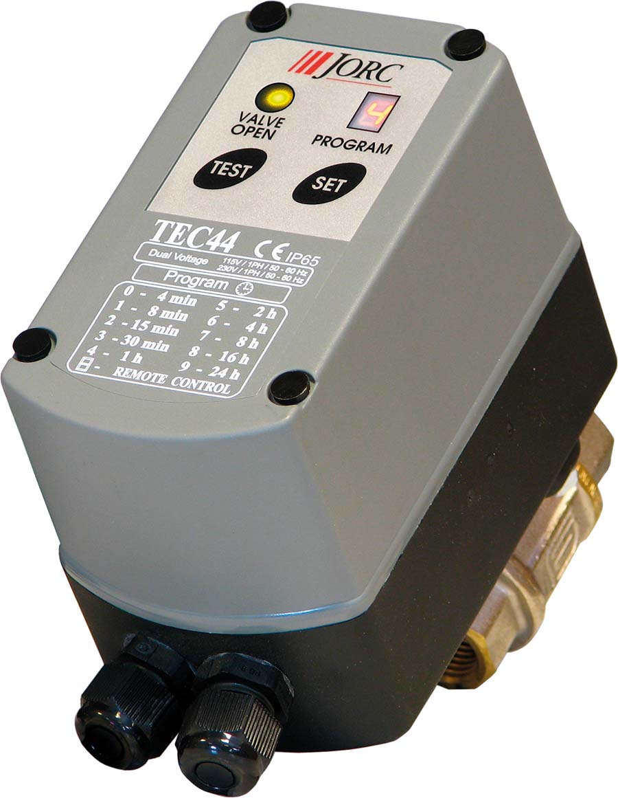 JORC - Tec-44 Unblockable Motorised Ball Valve Drain . - Part number JORC4008