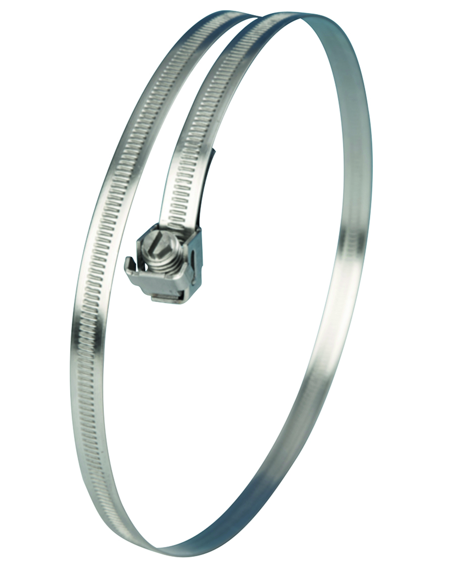11 mm Zinc Protected Mild Steel Clamping Range: 50 - 330 mm - Part number J CAS330MS