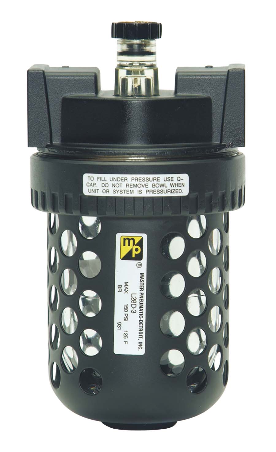 MASTER PNEUMATIC - Series L28D Sight Feed - Part number M-L28D-2W